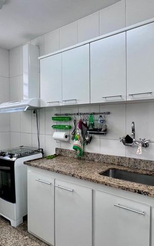 Apartamento à venda com 120m², 3 quartos e 2 vagasCozinha