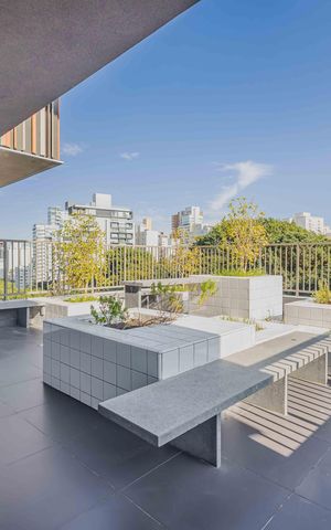 Studio à venda com 22m², 1 quarto e sem vagaTerraço