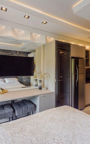 Studio à venda com 22m², 1 quarto e sem vagaStudio