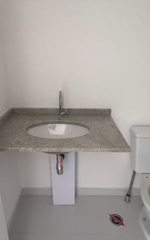 Studio para alugar com 26m², 1 quarto e sem vaga Studio para alugar com 26m², 1 quarto e sem vagaBanheiro