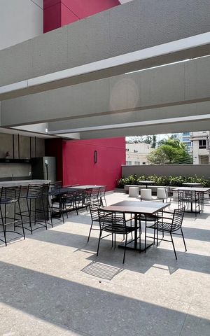 Studio para alugar com 26m², 1 quarto e sem vaga Studio para alugar com 26m², 1 quarto e sem vagaChurrasqueira