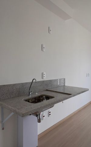 Studio para alugar com 26m², 1 quarto e sem vaga Studio para alugar com 26m², 1 quarto e sem vagaCozinha