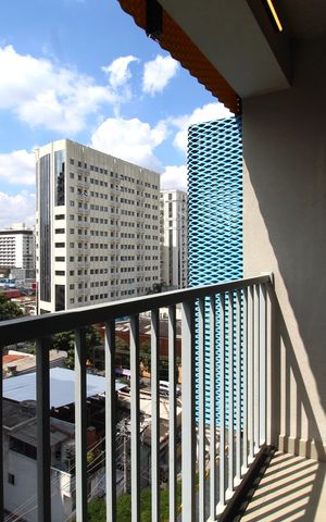 Studio à venda com 34m², 1 quarto e sem vagaVaranda do Studio