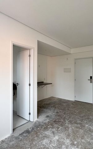 Studio à venda com 26m², 1 quarto e sem vaga Studio à venda com 26m², 1 quarto e sem vagaQuarto