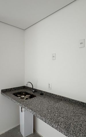 Studio à venda com 26m², 1 quarto e sem vaga Studio à venda com 26m², 1 quarto e sem vagaCozinha