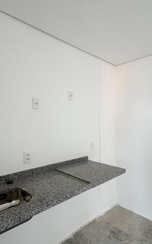 Studio à venda com 26m², 1 quarto e sem vaga Studio à venda com 26m², 1 quarto e sem vagaCozinha