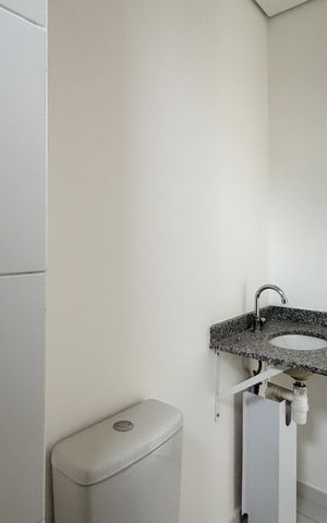 Studio à venda com 26m², 1 quarto e sem vaga Studio à venda com 26m², 1 quarto e sem vagaBanheiro Social