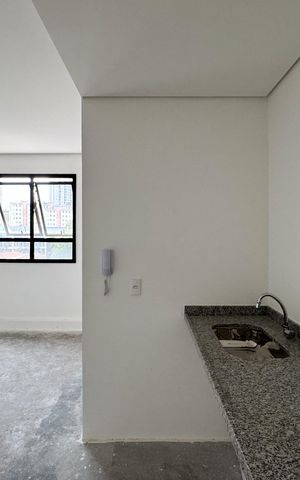Studio à venda com 26m², 1 quarto e sem vaga Studio à venda com 26m², 1 quarto e sem vagaCozinha