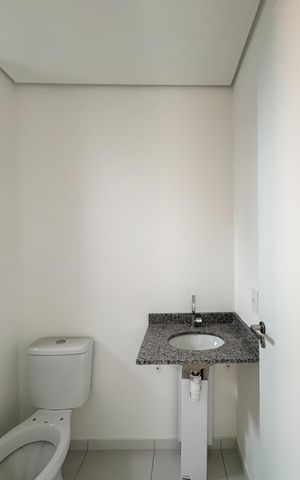 Studio à venda com 26m², 1 quarto e sem vaga Studio à venda com 26m², 1 quarto e sem vagaBanheiro Social