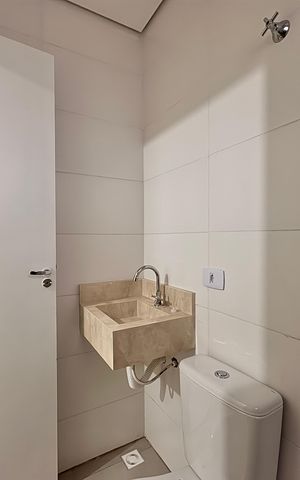 Apartamento para alugar com 50m², 2 quartos e 1 vaga Apartamento para alugar com 50m², 2 quartos e 1 vagaBanheiro da Suíte