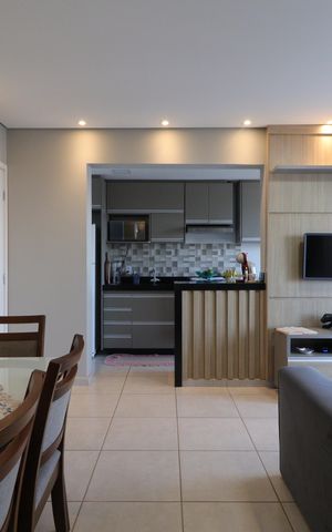 Apartamento para alugar com 57m², 2 quartos e 1 vagaSala 