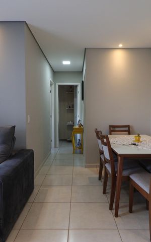 Apartamento para alugar com 57m², 2 quartos e 1 vagaSala