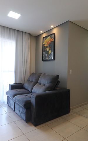 Apartamento para alugar com 57m², 2 quartos e 1 vagaSala