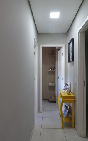 Apartamento para alugar com 57m², 2 quartos e 1 vagaCorredor 