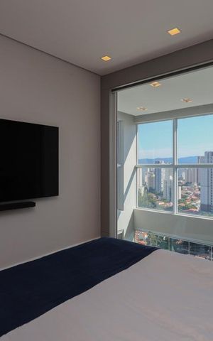 Apartamento à venda com 90m², 1 quarto e 2 vagasSuíte