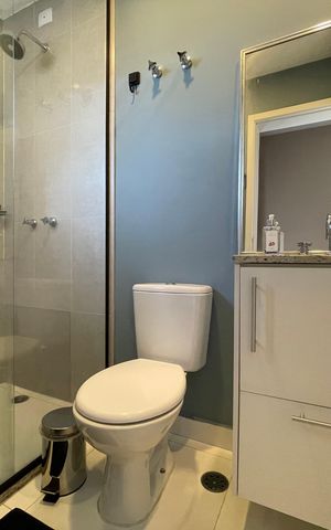 Casa para alugar com 91m², 2 quartos e 1 vaga Casa para alugar com 91m², 2 quartos e 1 vagaBanheiro da Suíte