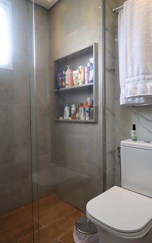 Apartamento à venda com 125m², 2 quartos e 2 vagasBanheiro da Suíte