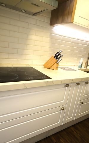 Apartamento à venda com 125m², 2 quartos e 2 vagasDetalhe da cozinha