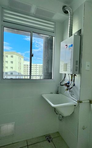 Apartamento para alugar com 57m², 3 quartos e 1 vaga Apartamento para alugar com 57m², 3 quartos e 1 vagaCozinha e Área de Serviço