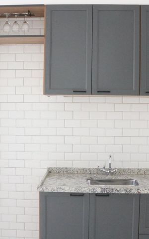 Apartamento à venda com 38m², 2 quartos e sem vagaCozinha e Área de Serviço
