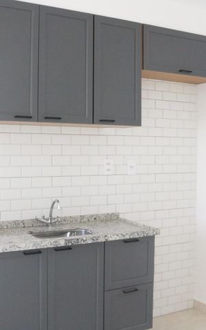 Apartamento à venda com 38m², 2 quartos e sem vagaCozinha e Área de Serviço