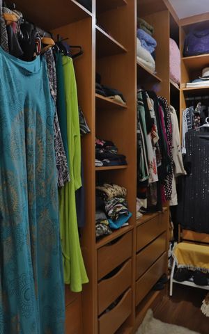 Apartamento à venda com 220m², 3 quartos e 3 vagasCloset do quarto 1