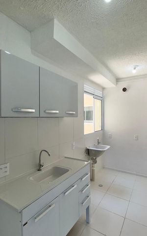 Apartamento para alugar com 44m², 2 quartos e 1 vaga Apartamento para alugar com 44m², 2 quartos e 1 vagaCozinha e Área de Serviço