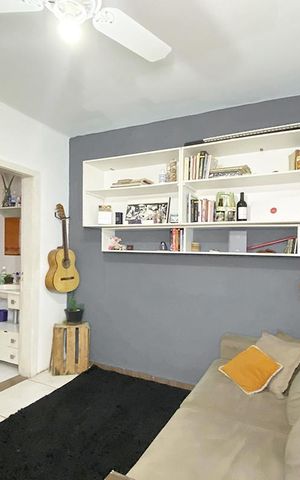 Apartamento para alugar com 40m², 1 quarto e sem vagaSala