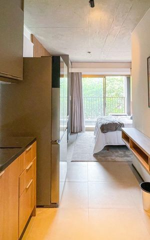 Studio à venda com 32m², 1 quarto e sem vagaStudio
