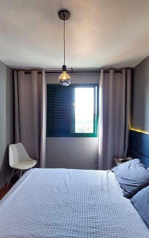 Apartamento para alugar com 90m², 3 quartos e 1 vagaQuarto 2