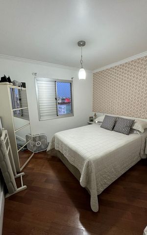 Apartamento à venda com 63m², 3 quartos e 1 vaga Apartamento à venda com 63m², 3 quartos e 1 vagaQuarto