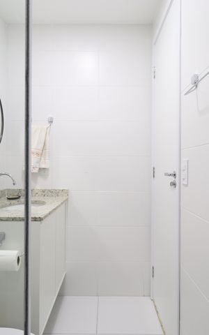 Apartamento à venda com 24m², 1 quarto e sem vagaBanheiro
