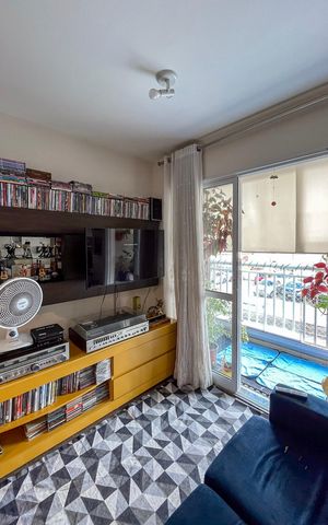 Apartamento à venda com 52m², 1 quarto e 1 vaga Apartamento à venda com 52m², 1 quarto e 1 vagaSala