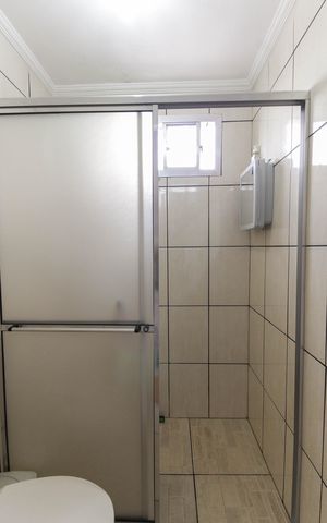 Apartamento à venda com 56m², 3 quartos e 1 vaga Apartamento à venda com 56m², 3 quartos e 1 vagaBanheiro
