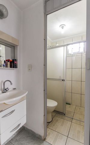 Apartamento à venda com 56m², 3 quartos e 1 vaga Apartamento à venda com 56m², 3 quartos e 1 vagaBanheiro