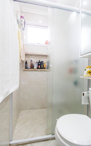 Apartamento à venda com 71m², 3 quartos e 1 vaga Apartamento à venda com 71m², 3 quartos e 1 vagaBanheiro 1