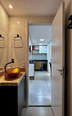 Apartamento à venda com 34m², 2 quartos e sem vaga Apartamento à venda com 34m², 2 quartos e sem vagaBanheiro