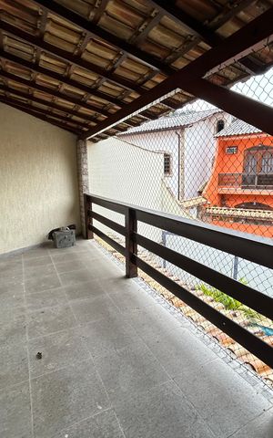 Casa para alugar com 200m², 3 quartos e 3 vagasVaranda dos Quartos 1 e 2