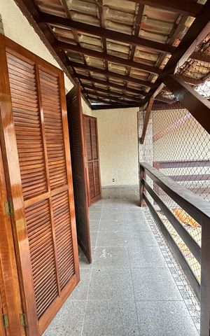 Casa para alugar com 200m², 3 quartos e 3 vagasVaranda dos Quartos 1 e 2