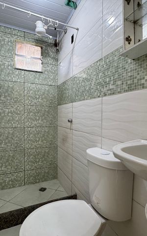 Casa para alugar com 28m², 1 quarto e sem vaga Casa para alugar com 28m², 1 quarto e sem vagaBanheiro Social
