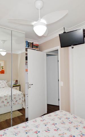 Apartamento para alugar com 75m², 2 quartos e 2 vagasQuarto 2 - Suíte