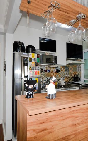 Apartamento para alugar com 75m², 2 quartos e 2 vagasCozinha