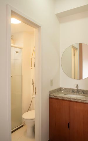 Studio à venda com 31m², 1 quarto e sem vagaBanheiro