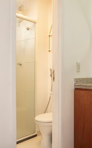Studio à venda com 31m², 1 quarto e sem vagaBanheiro