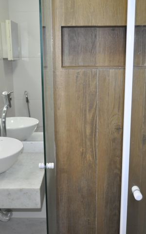 Casa de condomínio para alugar com 118m², 2 quartos e 1 vagaBanheiro Social