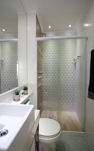 Apartamento à venda com 75m², 3 quartos e 2 vagasBanheiro Social