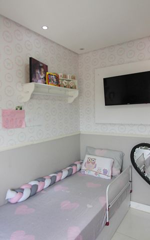 Apartamento à venda com 75m², 3 quartos e 2 vagasQuarto 2