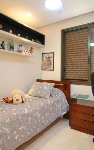 Apartamento à venda com 220m², 4 quartos e 4 vagasQuarto 3
