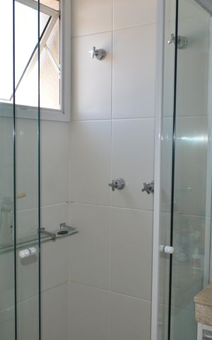 Apartamento à venda com 140m², 3 quartos e 2 vagasBanheiro da Suíte 1