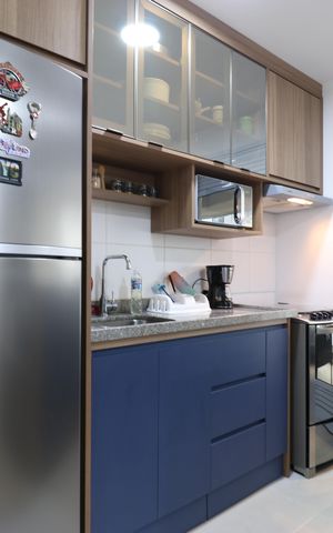 Apartamento à venda com 41m², 2 quartos e sem vagaCozinha